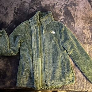 Olive Green Full-Zip North Face Jacket (New)